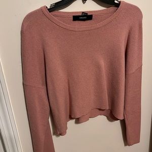 Only worn once-A long sleeve crop sweater